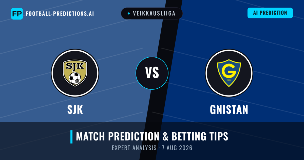 SJK vs Gnistan — match prediction & preview