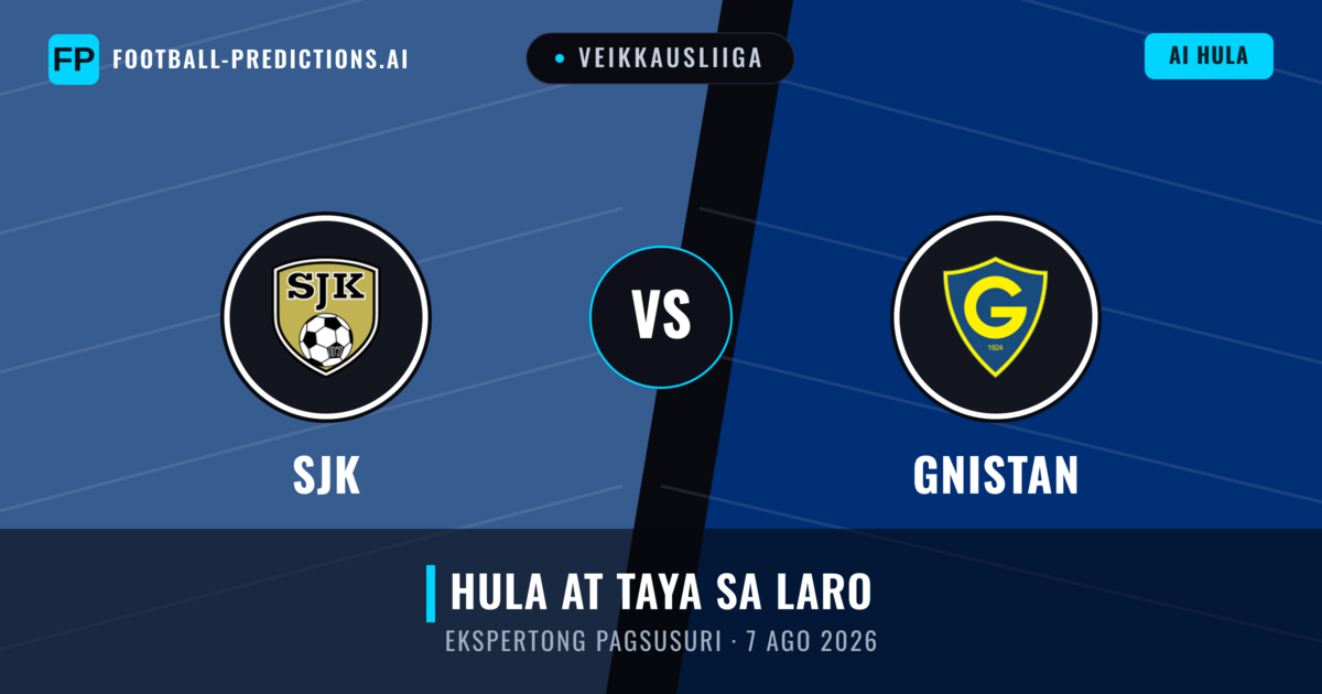 SJK vs Gnistan — hula at preview ng laban