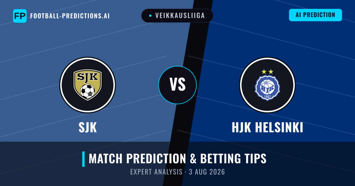 SJK vs HJK Helsinki — match prediction & preview