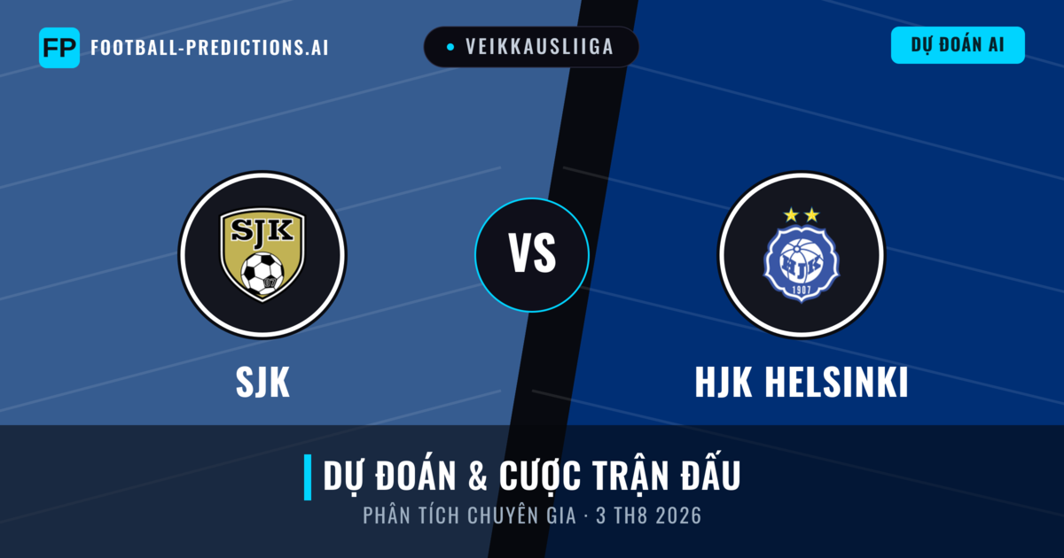 SJK vs HJK Helsinki — dự đoán và xem trước trận đấu