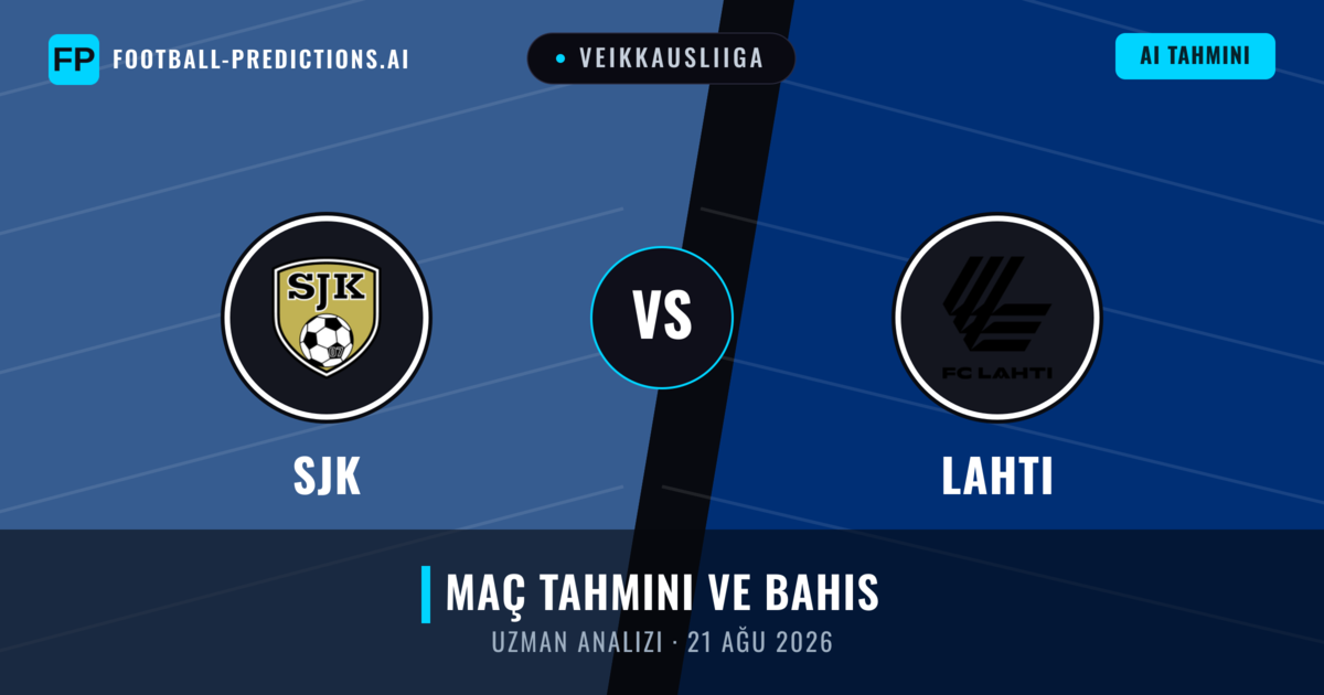 SJK - Lahti — maç tahmini ve önizleme