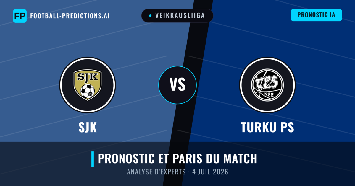 SJK vs Turku PS — pronostic et avant-match