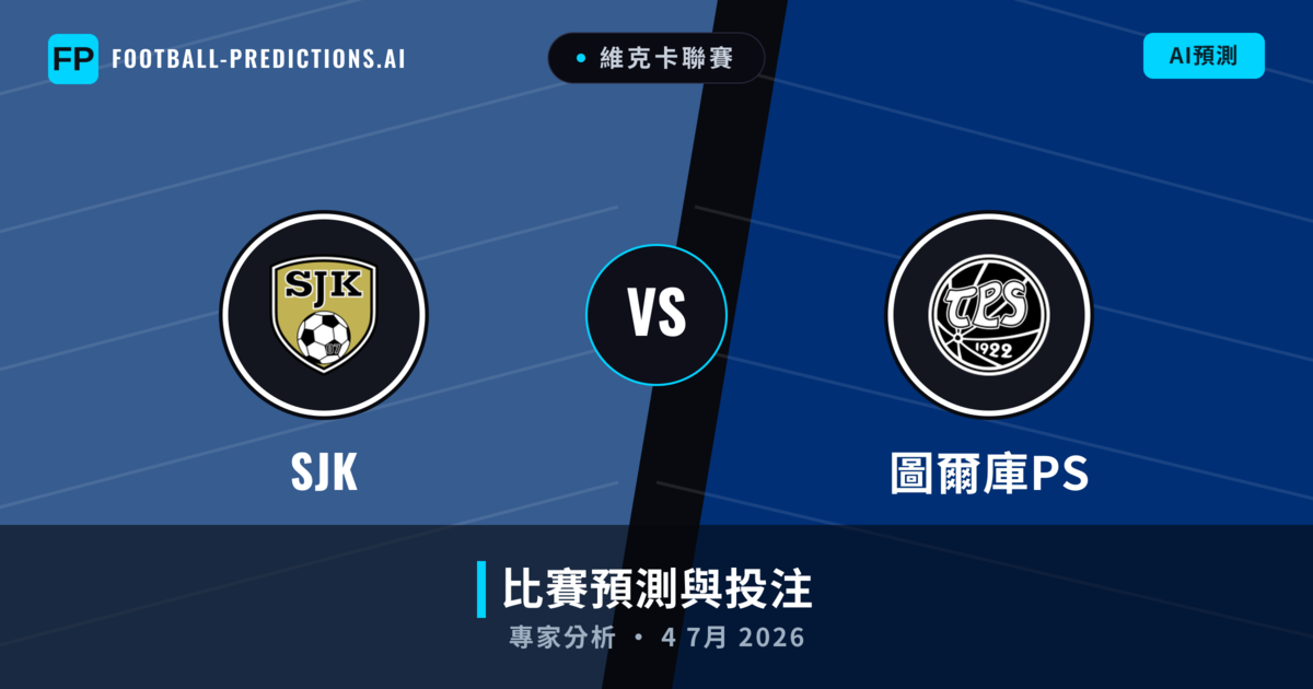 SJK vs 圖爾庫PS — 比赛预测和前瞻
