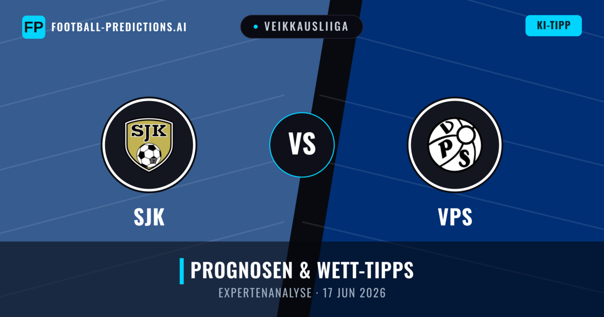 SJK vs VPS — Prognose und Spielvorschau