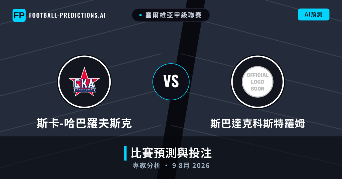 斯卡-哈巴羅夫斯克 vs 斯巴達克科斯特羅姆 — 比赛预测和前瞻