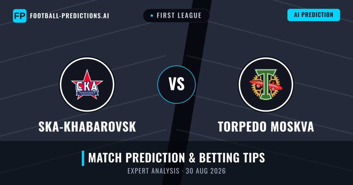 Ska-khabarovsk vs Torpedo Moskva — match prediction & preview