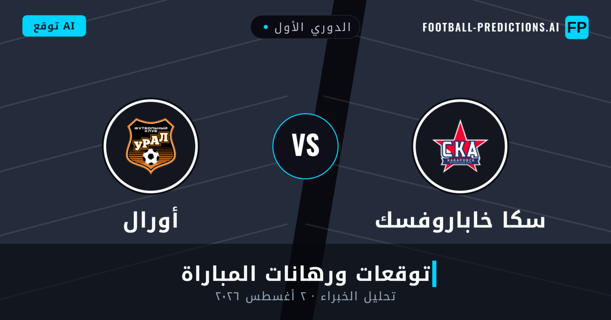 سكا خاباروفسك ضد أورال — توقعات ومعاينة المباراة
