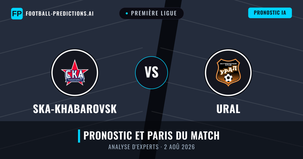 Ska-Khabarovsk vs Ural — pronostic et avant-match
