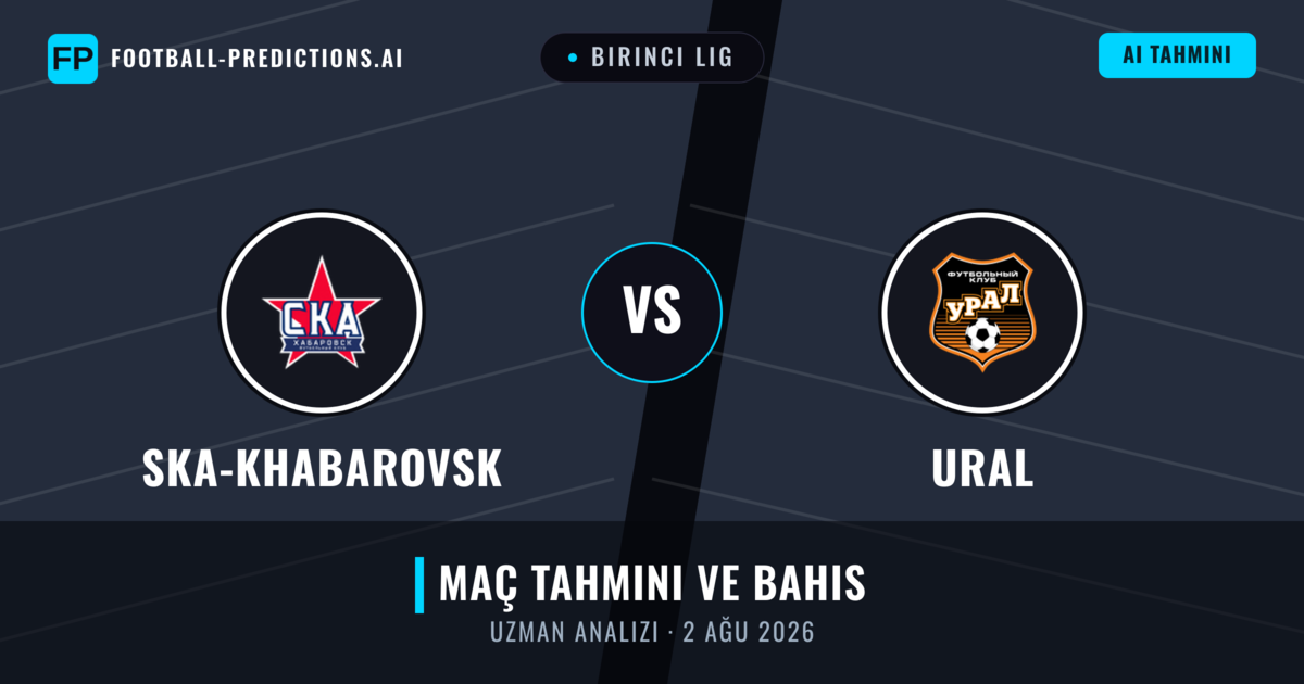 Ska-khabarovsk - Ural — maç tahmini ve önizleme