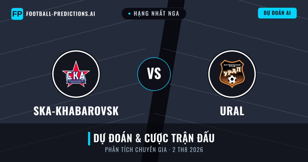 Ska-khabarovsk vs Ural — dự đoán và xem trước trận đấu