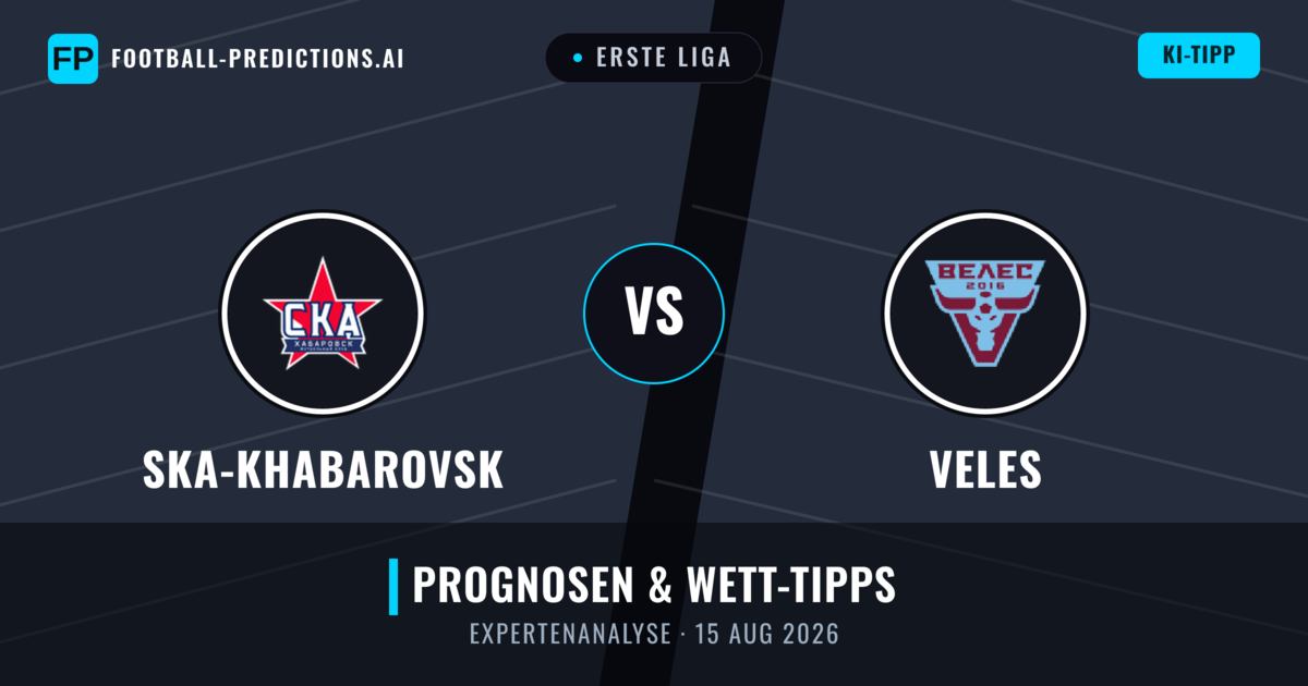 Ska-Khabarovsk vs Veles — Prognose und Spielvorschau