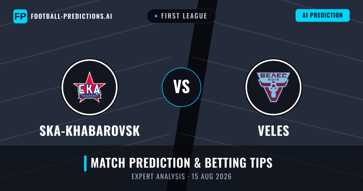 Ska-khabarovsk vs Veles — match prediction & preview