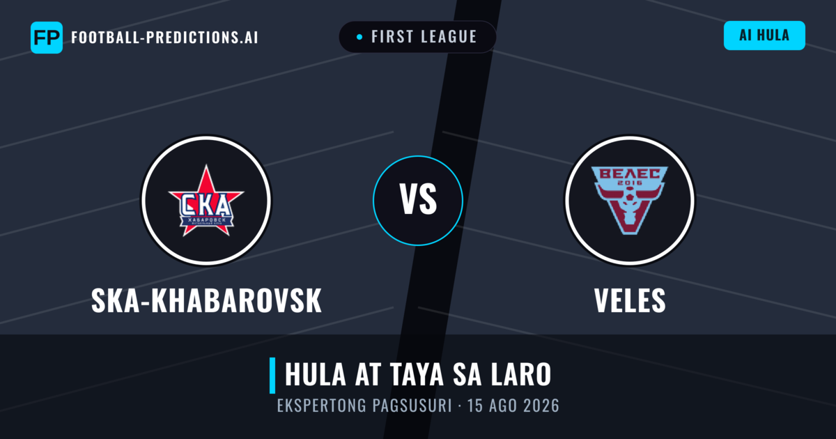 Ska-khabarovsk vs Veles — hula at preview ng laban