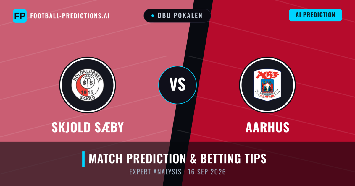 Skjold Sæby vs Aarhus — match prediction & preview