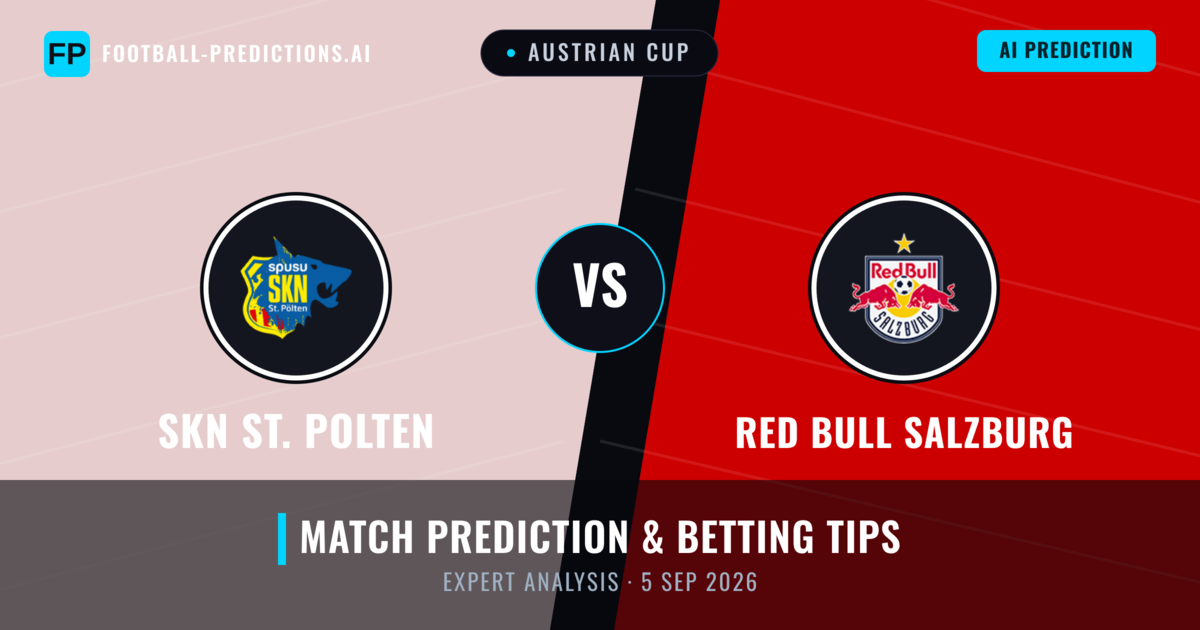 SKN ST. Polten vs Red Bull Salzburg — match prediction & preview