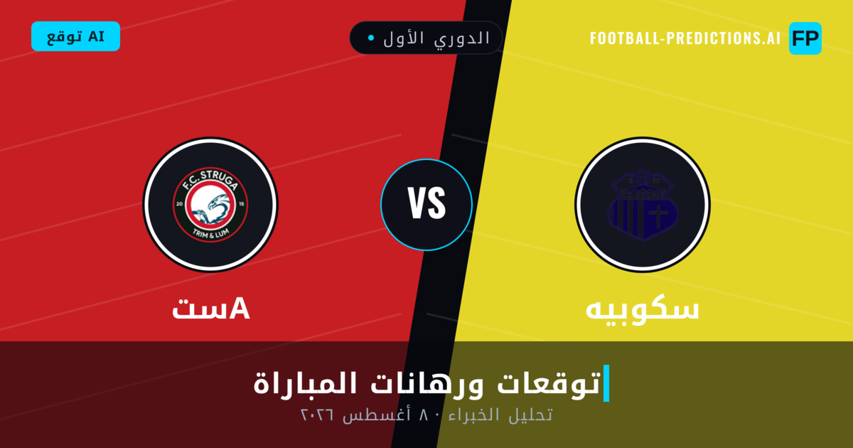 سكوبيه ضد ستа — توقعات ومعاينة المباراة