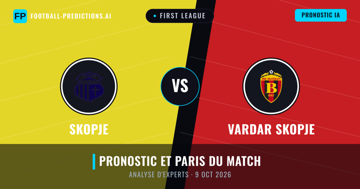 Skopje vs Vardar Skopje — pronostic et avant-match