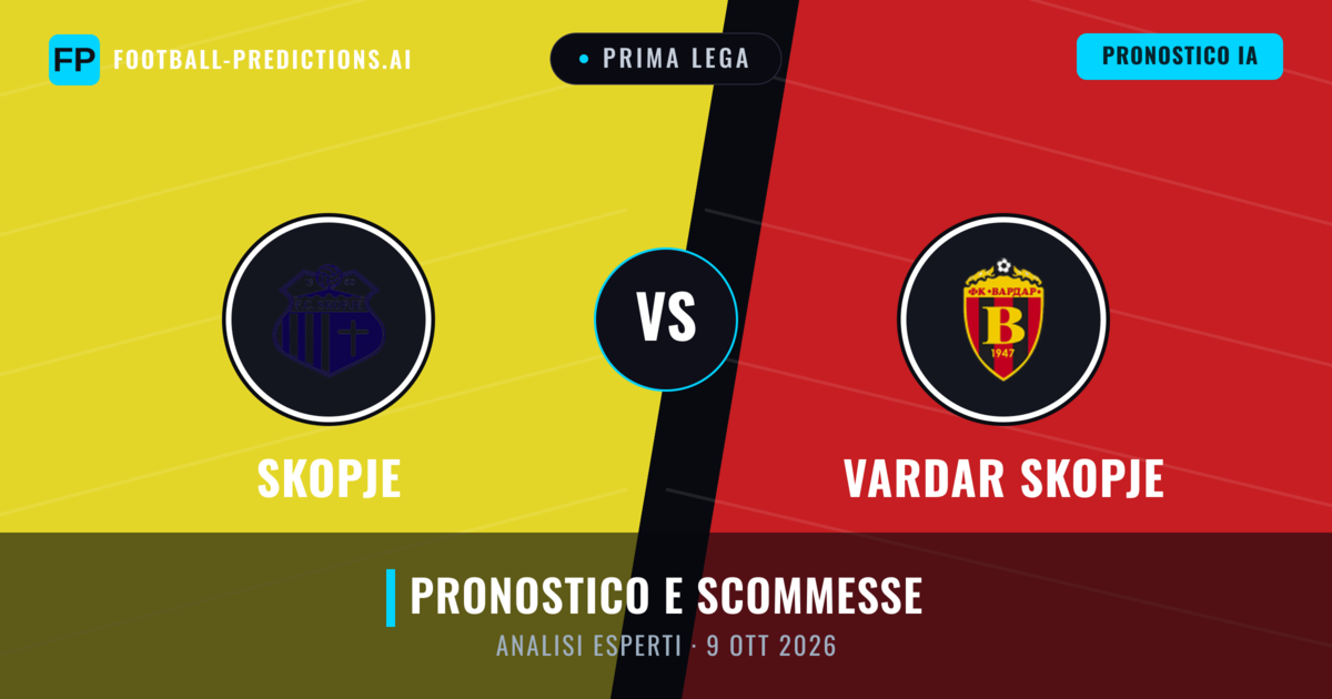 Skopje vs Vardar Skopje — pronostico e anteprima del match