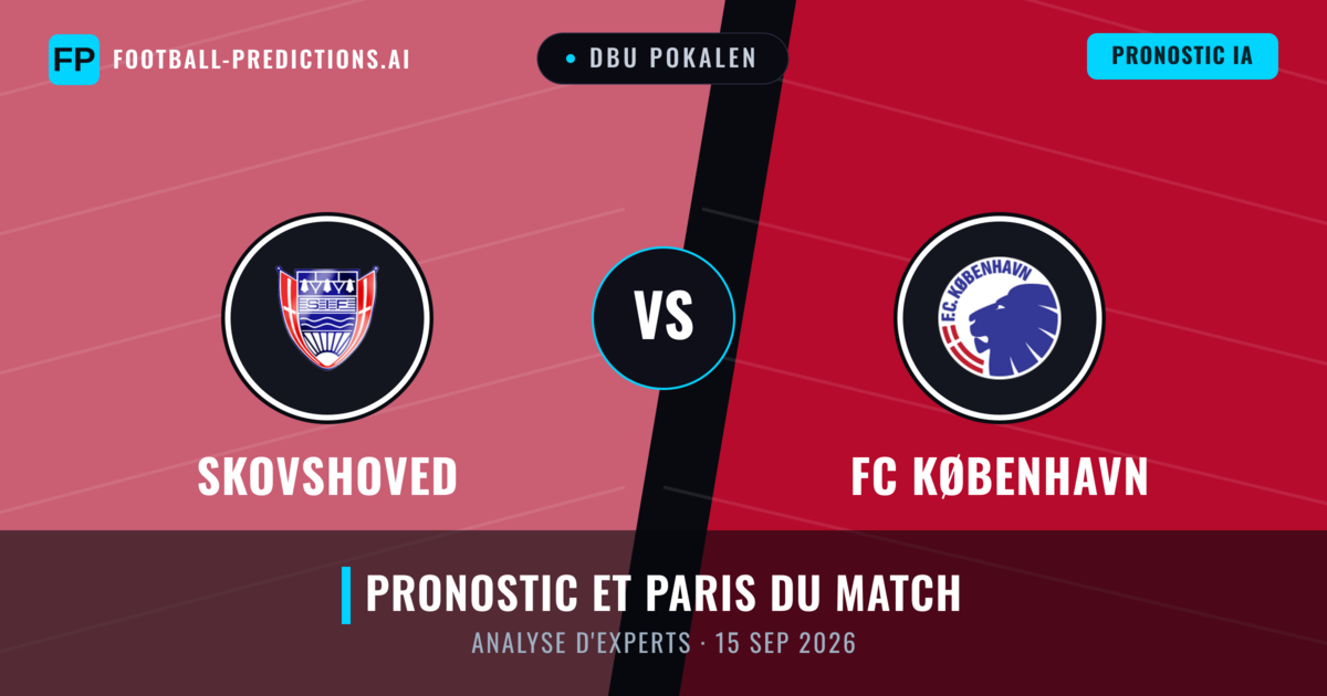 Skovshoved vs FC København — pronostic et avant-match