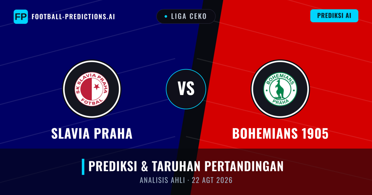 Slavia Praha vs Bohemians 1905 — prediksi dan pratinjau pertandingan