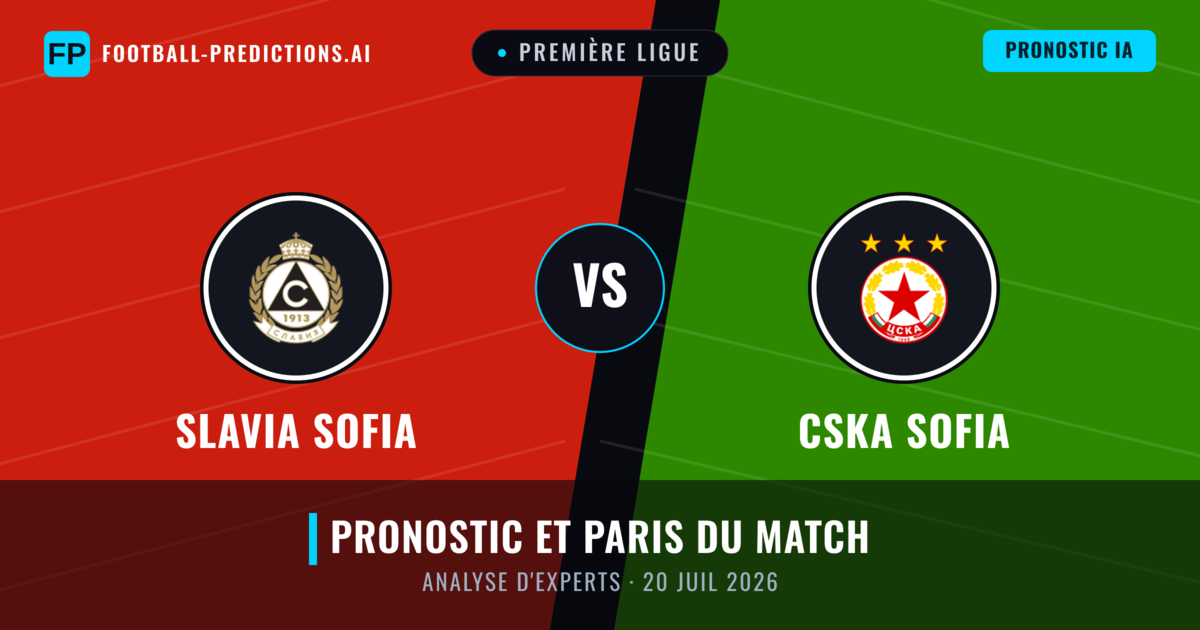 Slavia Sofia vs CSKA Sofia — pronostic et avant-match