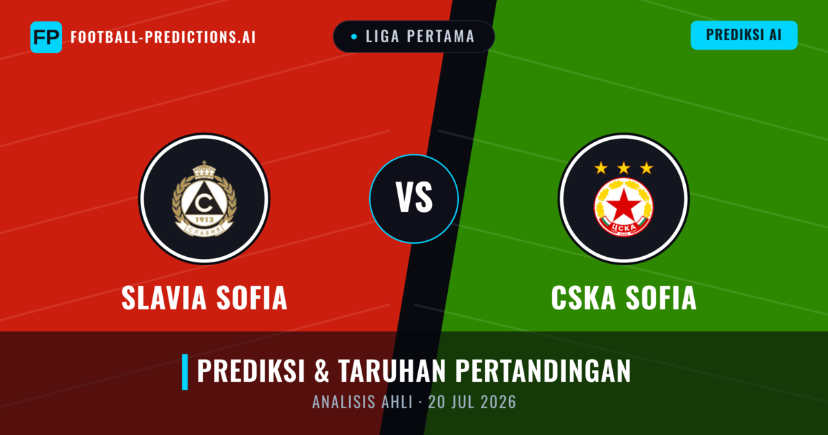 Slavia Sofia vs CSKA Sofia — prediksi dan pratinjau pertandingan