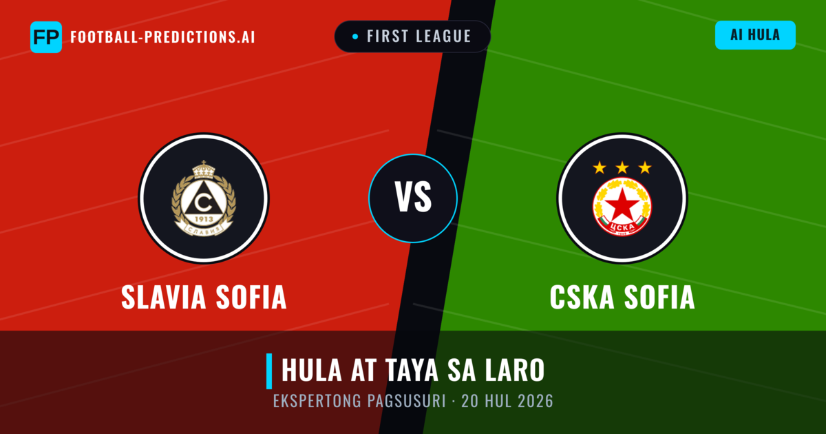 Slavia Sofia vs CSKA Sofia — hula at preview ng laban