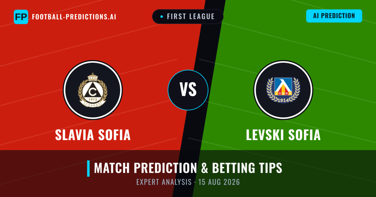 Slavia Sofia vs Levski Sofia — match prediction & preview
