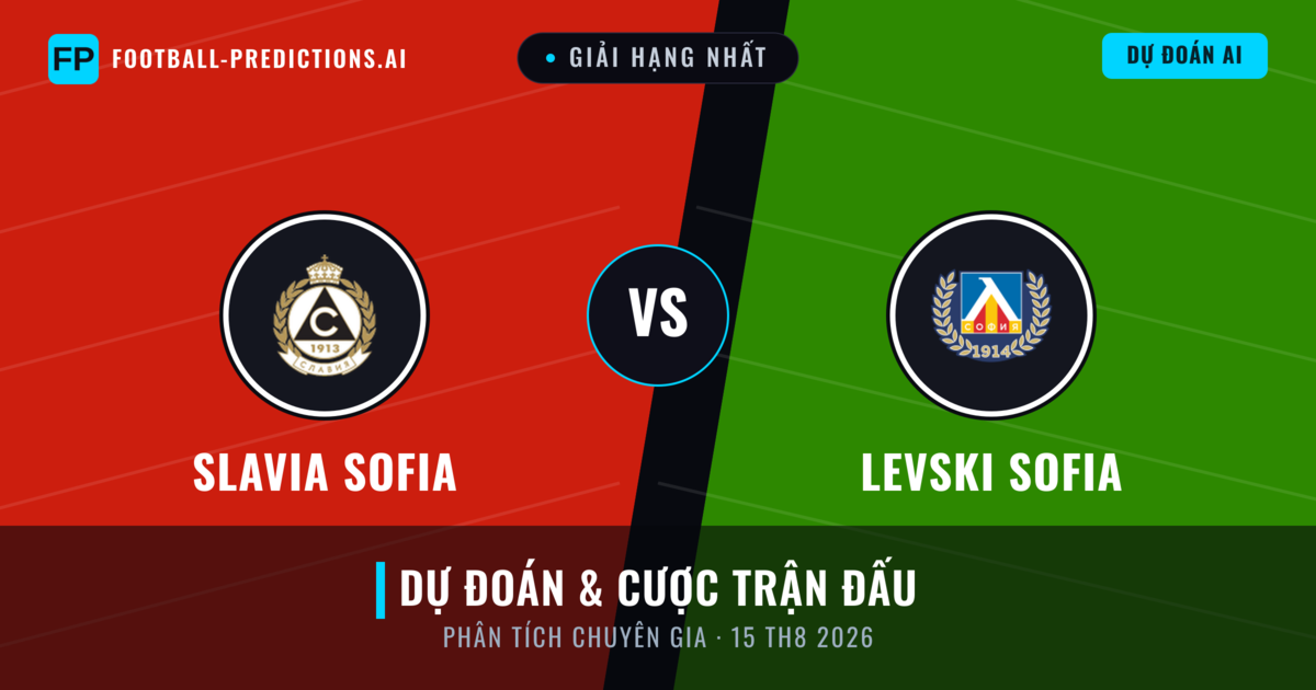 Slavia Sofia vs Levski Sofia — dự đoán và xem trước trận đấu