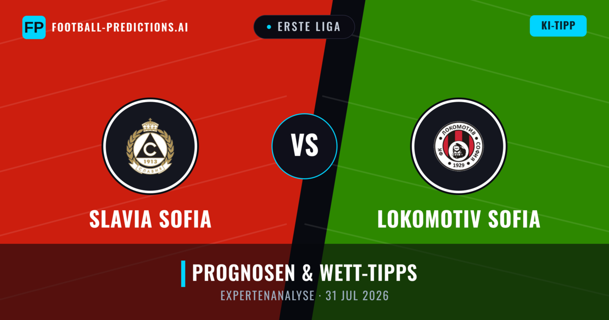 Slavia Sofia vs Lokomotiv Sofia — Prognose und Spielvorschau