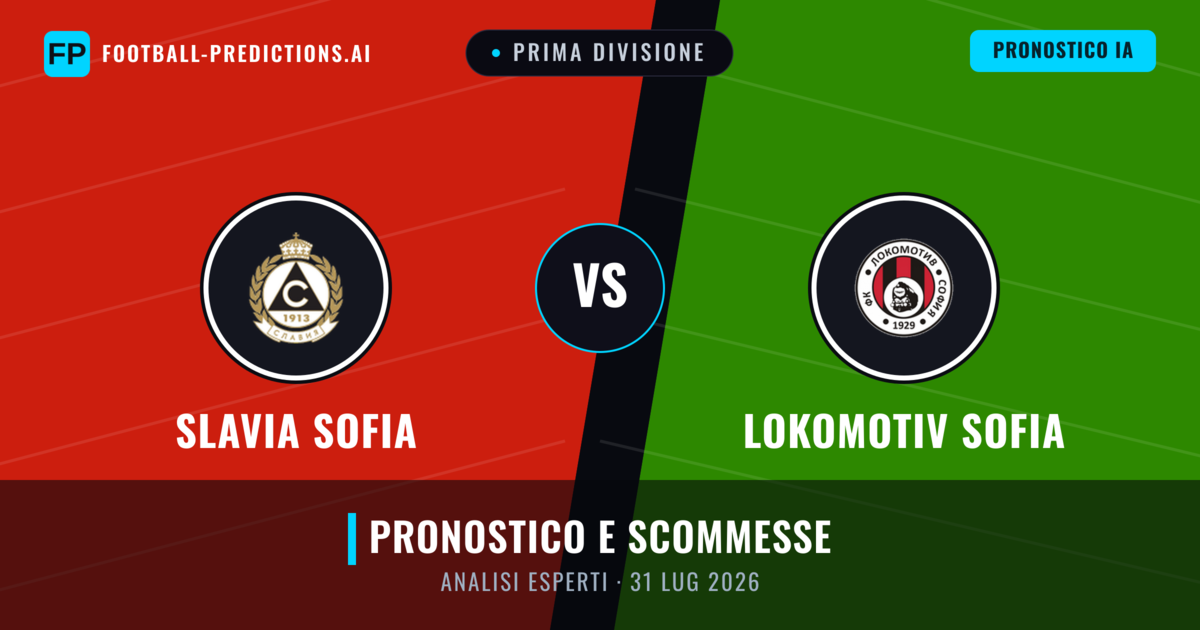 Slavia Sofia vs Lokomotiv Sofia — pronostico e anteprima del match