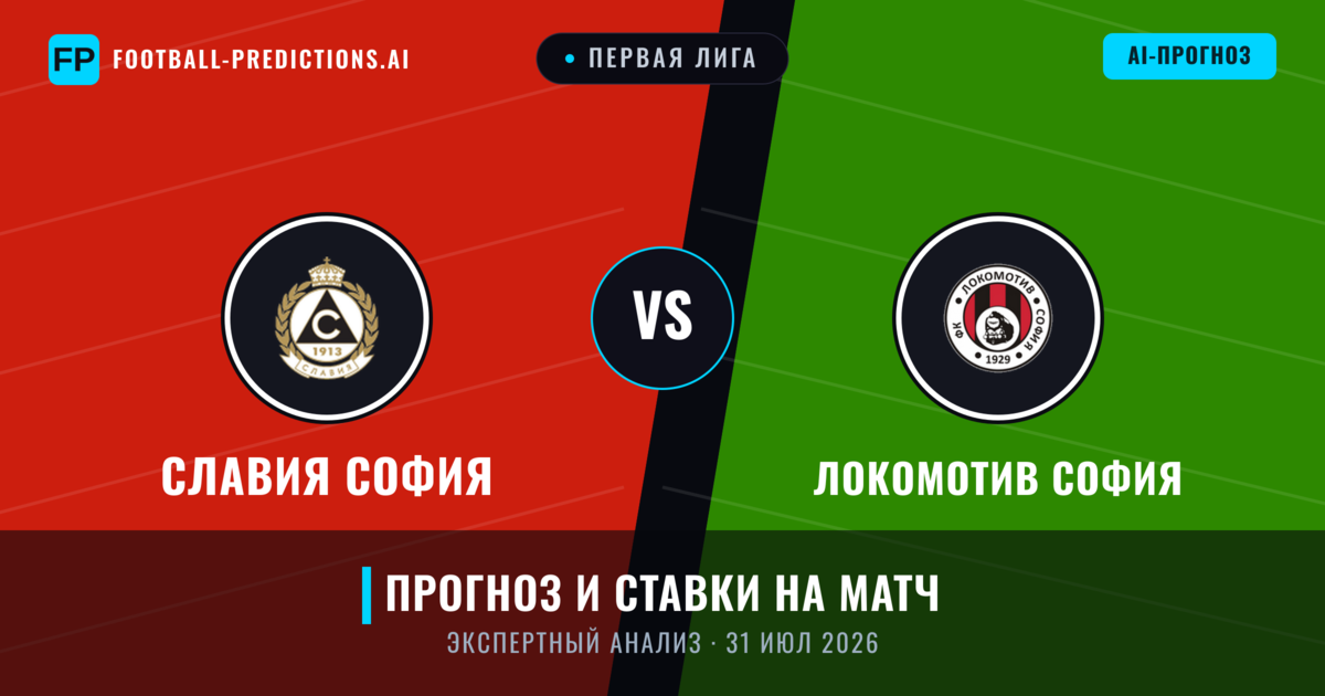 Славия София – Локомотив София — прогноз и превью матча