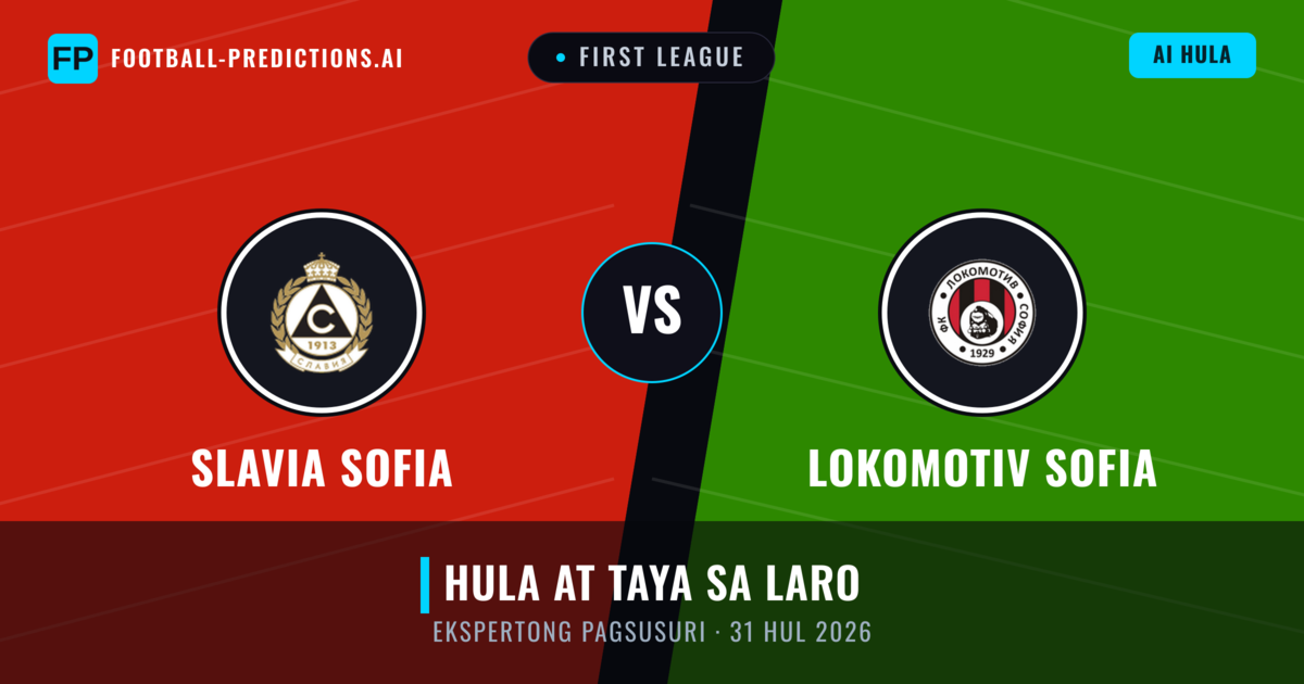 Slavia Sofia vs Lokomotiv Sofia — hula at preview ng laban