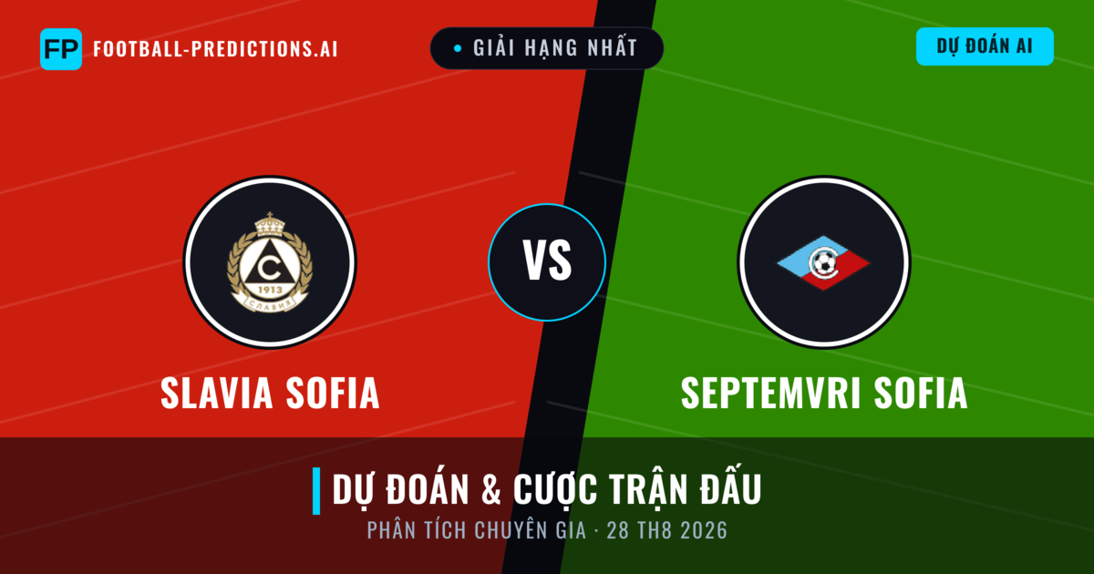 Slavia Sofia vs Septemvri Sofia — dự đoán và xem trước trận đấu