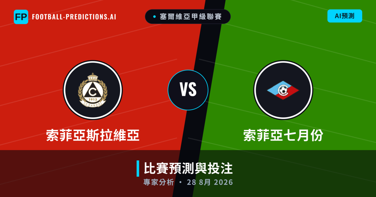 索菲亞斯拉維亞 vs 索菲亞七月份 — 比赛预测和前瞻