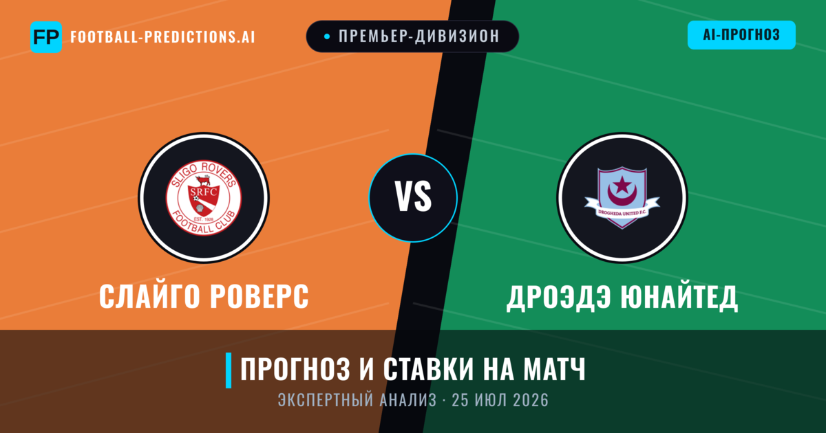 Слайго Роверс – Дроэдэ Юнайтед — прогноз и превью матча