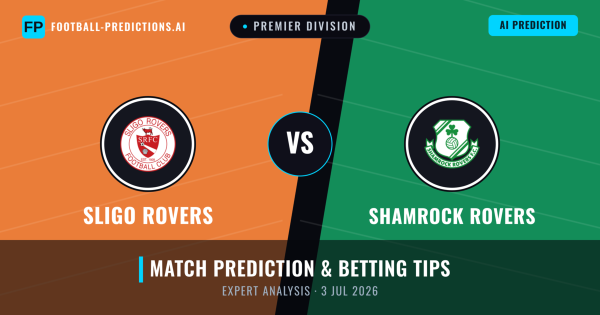 Sligo Rovers vs Shamrock Rovers — match prediction & preview