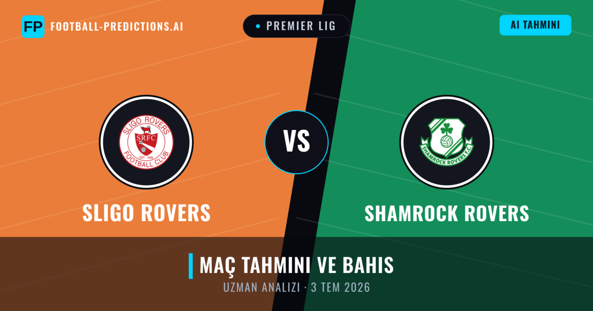 Sligo Rovers - Shamrock Rovers — maç tahmini ve önizleme