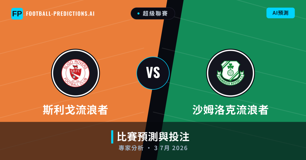 斯利戈流浪者 vs 沙姆洛克流浪者 — 比赛预测和前瞻