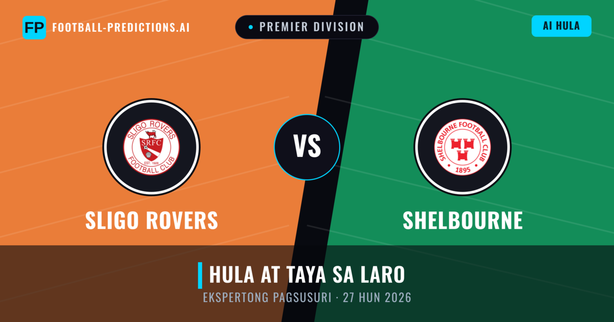 Sligo Rovers vs Shelbourne — hula at preview ng laban
