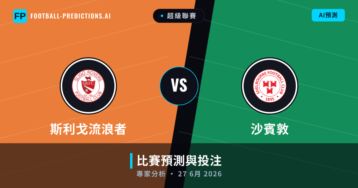 斯利戈流浪者 vs 沙賓敦 — 比赛预测和前瞻