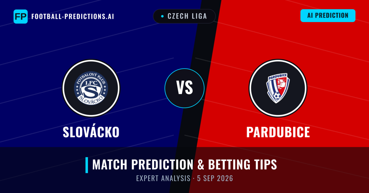 Slovácko vs Pardubice — match prediction & preview