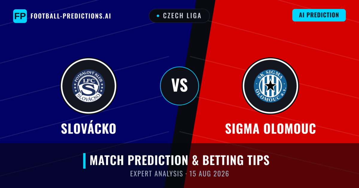 Slovácko vs Sigma Olomouc — match prediction & preview