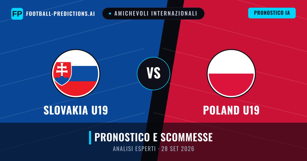 Slovakia U19 vs Poland U19 — pronostico e anteprima del match