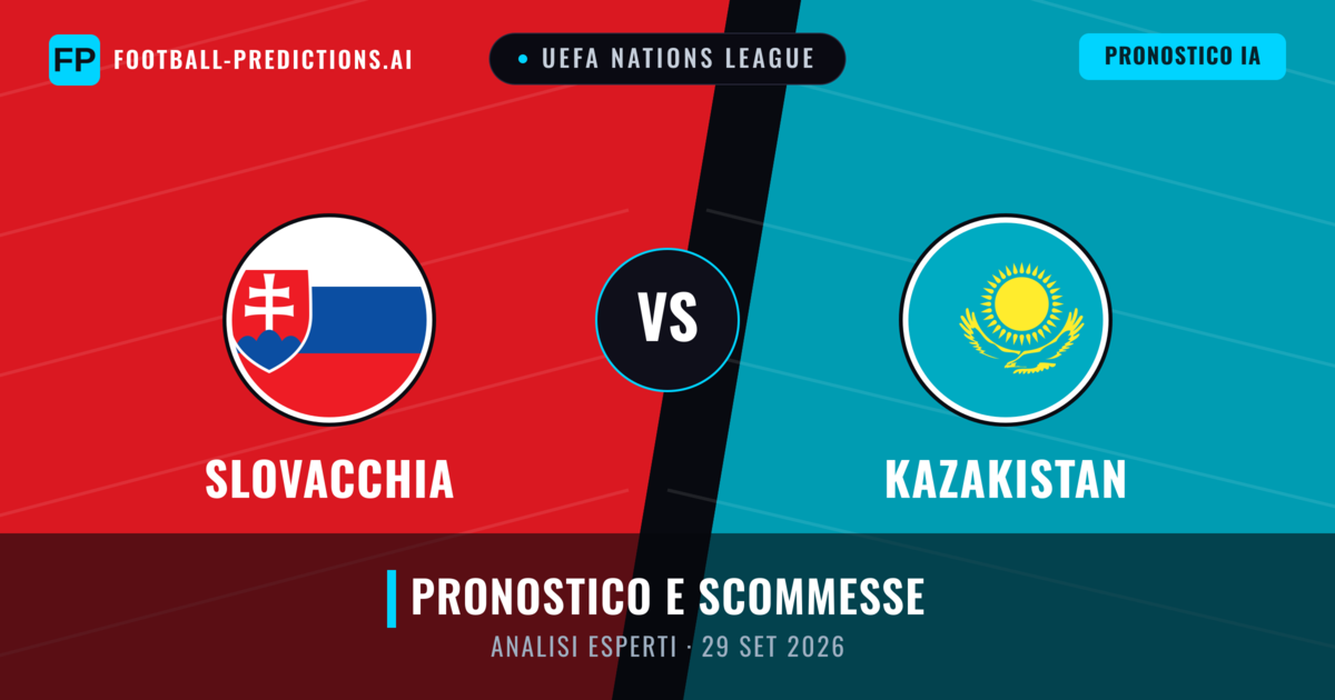 Slovacchia vs Kazakistan — pronostico e anteprima del match