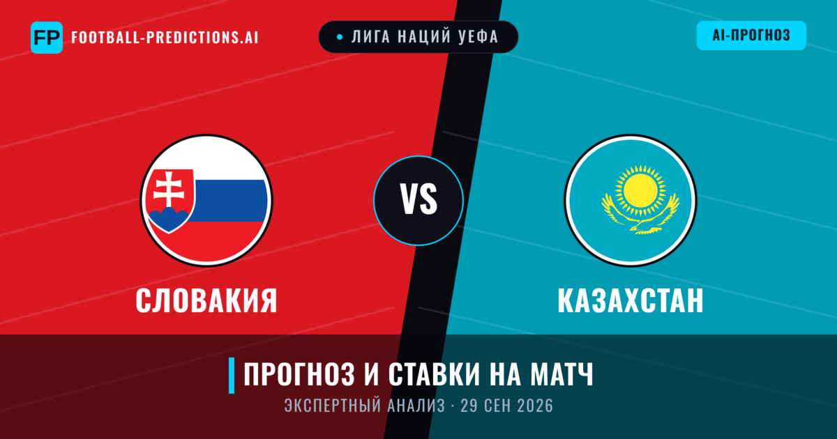 Словакия – Казахстан — прогноз и превью матча