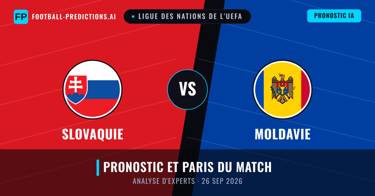 Slovaquie vs Moldavie — pronostic et avant-match