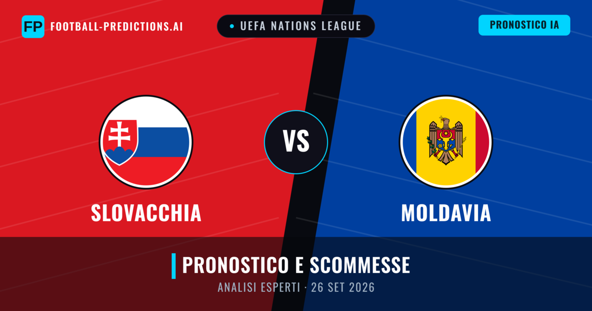 Slovacchia vs Moldavia — pronostico e anteprima del match