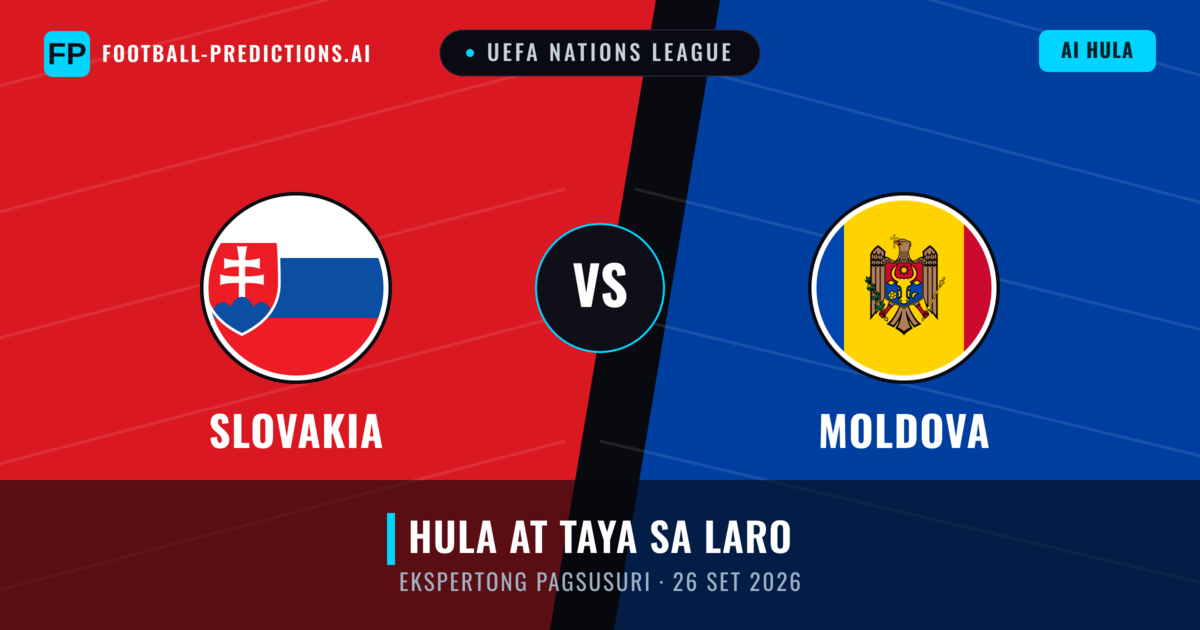 Slovakia vs Moldova — hula at preview ng laban