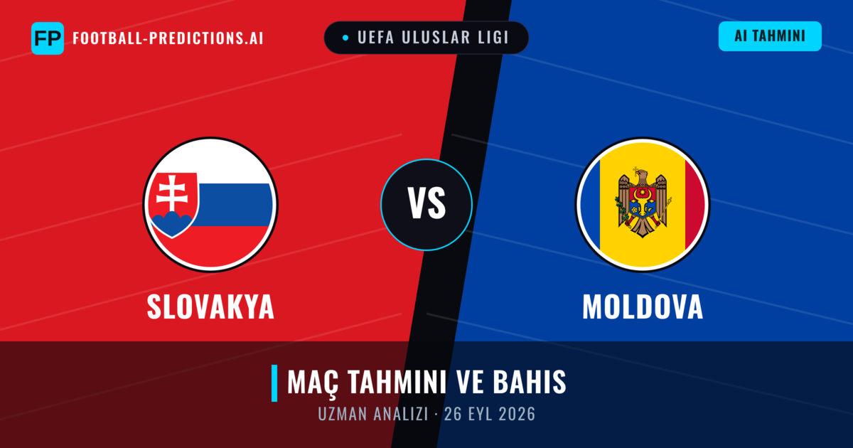 Slovakya - Moldova — maç tahmini ve önizleme